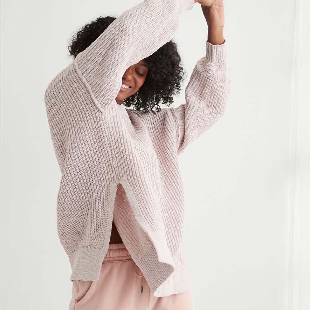 Aerie plush chenille oversized sweater